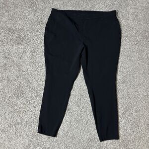 Basic Editions Jeggings Women’s Size 2X Black‎ Pants Pull On Stretch